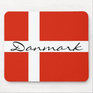 Danmark met Dannebrog Muismat