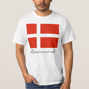 Danmark met Dannebrog T-shirt