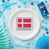 Danmark Papieren Bordje (Feest)
