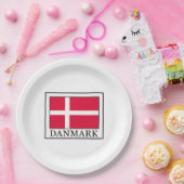 Danmark Papieren Bordje (Feest)