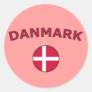 Danmark Ronde Sticker