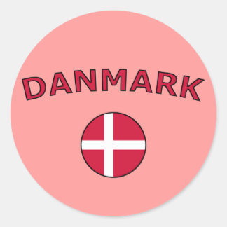 Danmark Ronde Sticker