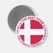 Danmark Shield Magneet (Voorkant / Achterkant)