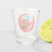 Danmark Shot Glas (Achterkant)