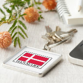 Danmark Sleutelhanger (Zijkant)