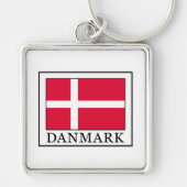 Danmark Sleutelhanger (Voorkant)