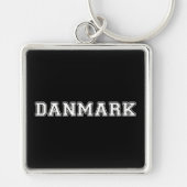 Danmark Sleutelhanger (Voorkant)