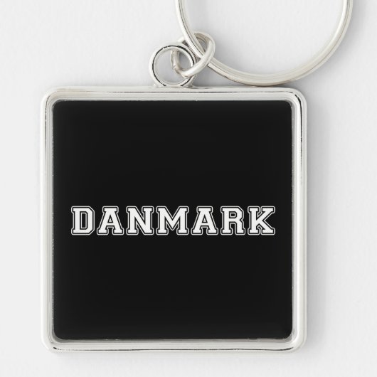 Danmark Sleutelhanger (Voorkant)