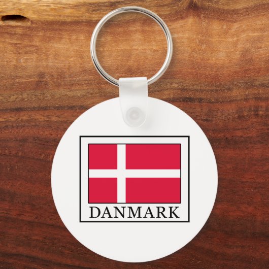 Danmark Sleutelhanger (Voorkant)