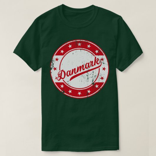 Danmark T-shirt (Design voorkant)