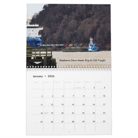 Dann Ocean Towing Tug—"STEPHANIE DANN" Kalender (Jan 2026)