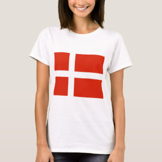 Dannebrog De officiële vlag van Denemarken T-shirt