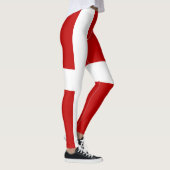 Dannebrog Deense Vlag Leggings (Rechts)