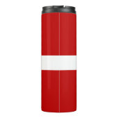 Dannebrog Deense Vlag Thermosbeker (Achterkant)