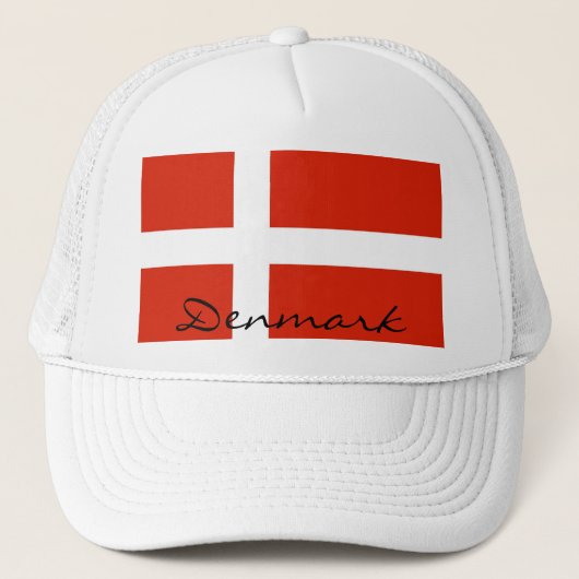 Dannebrog, Deense vlag Trucker Pet (Voorkant)