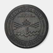 Danneskjold Recovery Services-magneet Magneet (Voorkant)