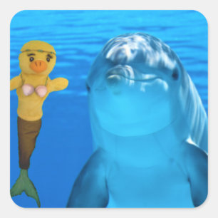 Danni de Meermin Vierkante Sticker