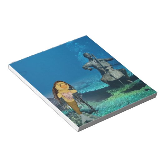 Danni de Mermaid Notitieblok (Schuin)