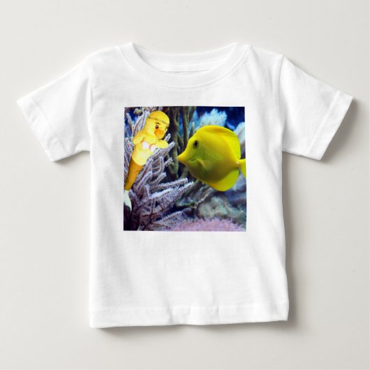 Danni de Zeemeermin Baby T-shirt (Voorkant)