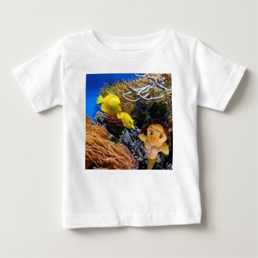 Danni de Zeemeermin Baby T-shirt (Voorkant)