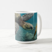 Danni de zeemeermin onder water koffiemok (Voorkant rechts)
