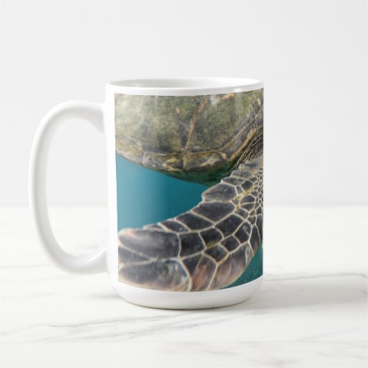 Danni de zeemeermin onder water koffiemok (Links)