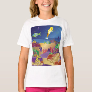 Danni de Zeemeermin onderwater T-shirt