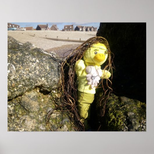 Danni het Mermaid-Poster Poster (Voorkant)