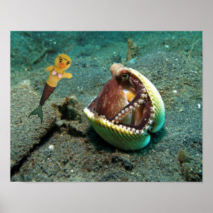 Danni het Mermaid-Poster Poster