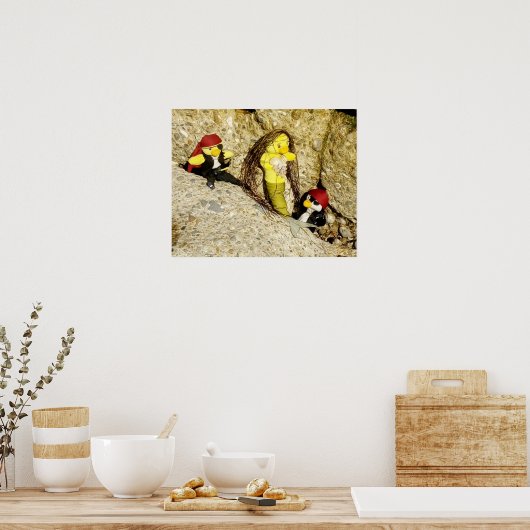 Danni the Mermaid and the Pirates Poster (Keuken)