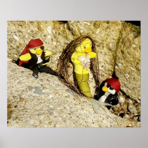 Danni the Mermaid and the Pirates Poster