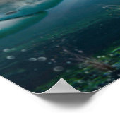 Danni the Mermaid en haar haaienvrienden Poster (Hoek)