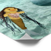 Danni the Mermaid en haar vriend Poster (Hoek)