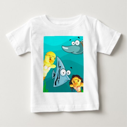 Danni the Mermaid T-Shirt (Voorkant)