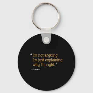 Dannie Citaat Cadeau Grappige Verjaardag Gepersona Sleutelhanger
