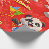 Danny and Dave Merry Christmas festive wrapping Cadeaupapier (Hoek)