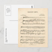 Danny Boy 1 Briefkaart (Voorkant / Achterkant)