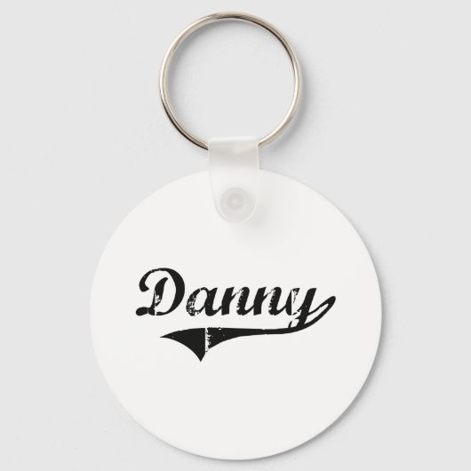 Danny Classic Style Name Sleutelhanger (Voorkant)