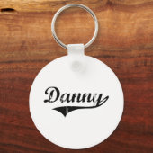 Danny Classic Style Name Sleutelhanger (Voorkant)