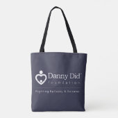 Danny Deed Canvas tas - marine (Achterkant)