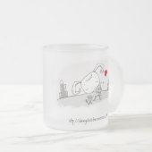 Danny Diode Frosted Mok (Voorkant rechts)