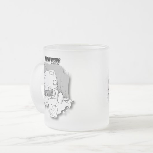 Danny Diode Frosted Mok (Voorkant links)