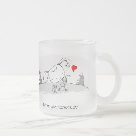 Danny Diode Frosted Mok (Rechts)