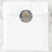 Danny Duck de Mummie  Ronde Sticker (Tas)