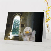 Danny Duck de Mummy Birthday kaart (Gele Bloem)