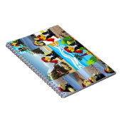 Danny Duck de Piraat Collage Notitieboek (Rechterzijde)