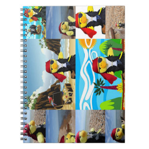 Danny Duck de Piraat Collage Notitieboek