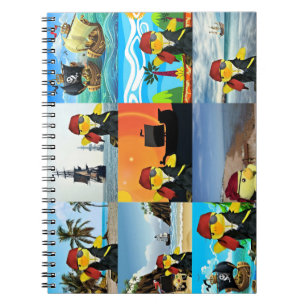 Danny Duck de Piraat Collage Notitieboek