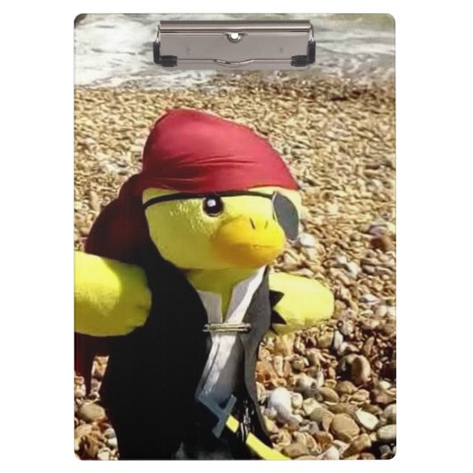 Danny Duck de Piraat Klembord (Voorkant)