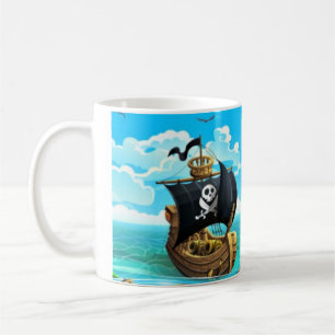 Danny Duck de Piraat Koffiemok